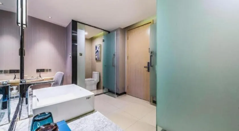 Bed in Echarm Hotel Kunming High-tech Zone Economic Management College