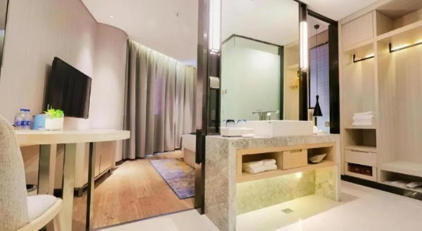 Bed in Echarm Hotel Kunming High-tech Zone Economic Management College