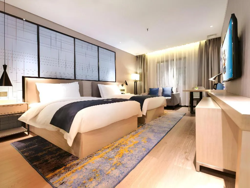 Bed in Echarm Hotel Kunming High-tech Zone Economic Management College