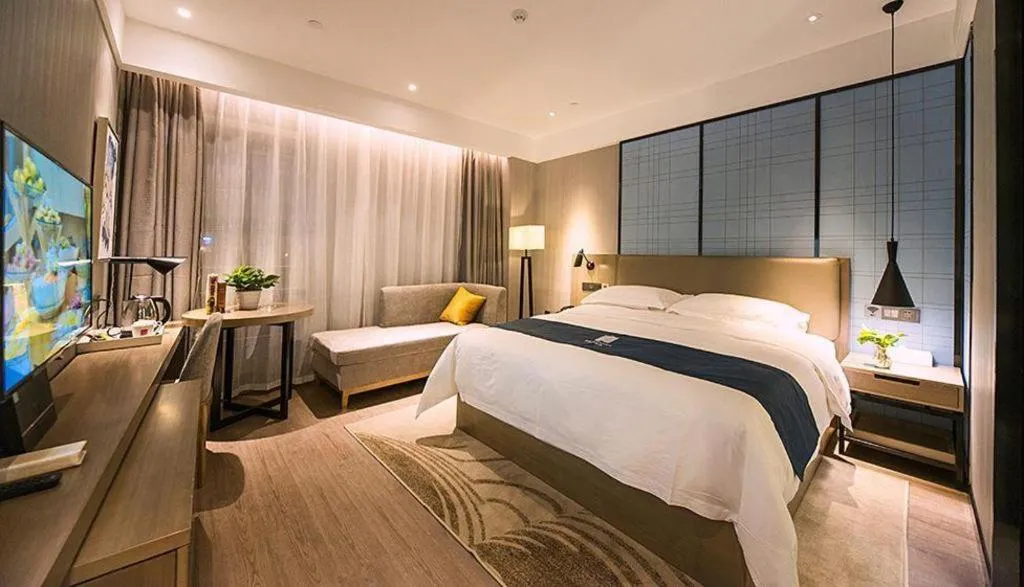 Bed in Echarm Hotel Kunming High-tech Zone Economic Management College