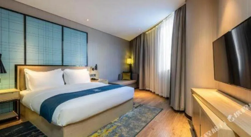 Bed in Echarm Hotel Kunming High-tech Zone Economic Management College