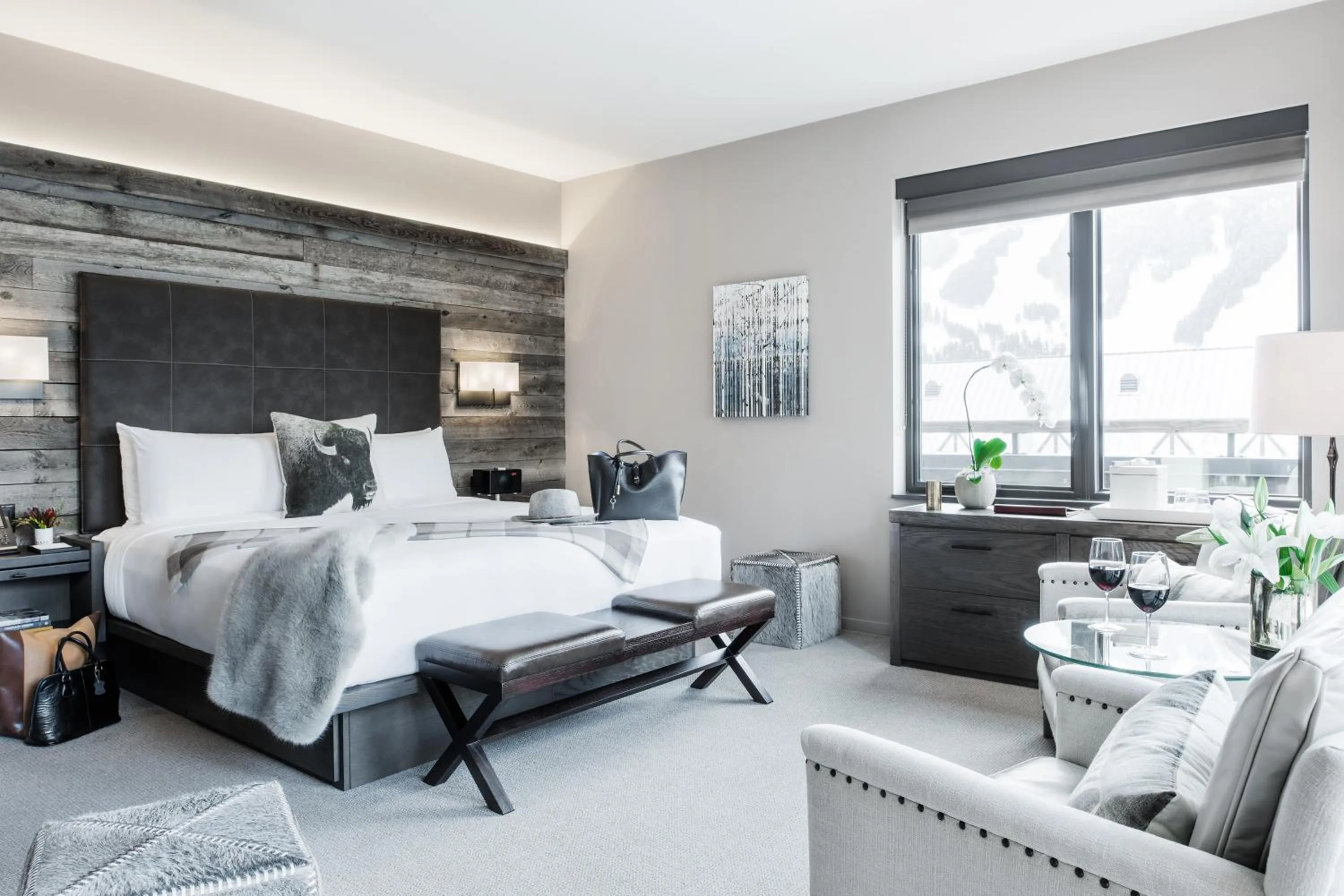 Bed in Hotel Jackson