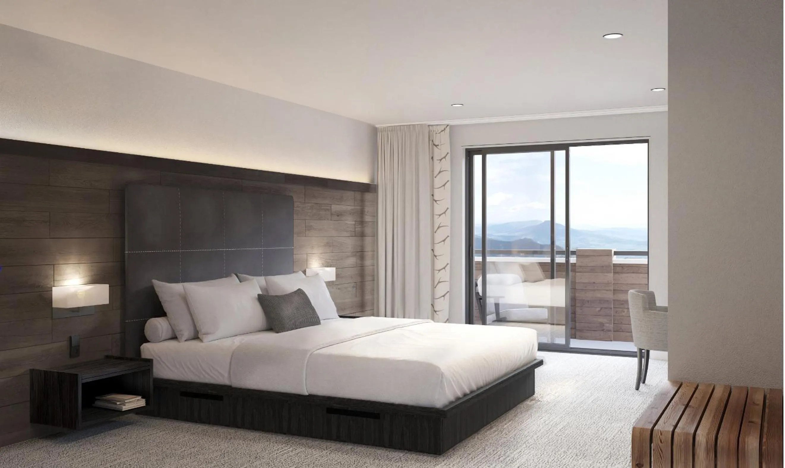 Bed in Hotel Jackson