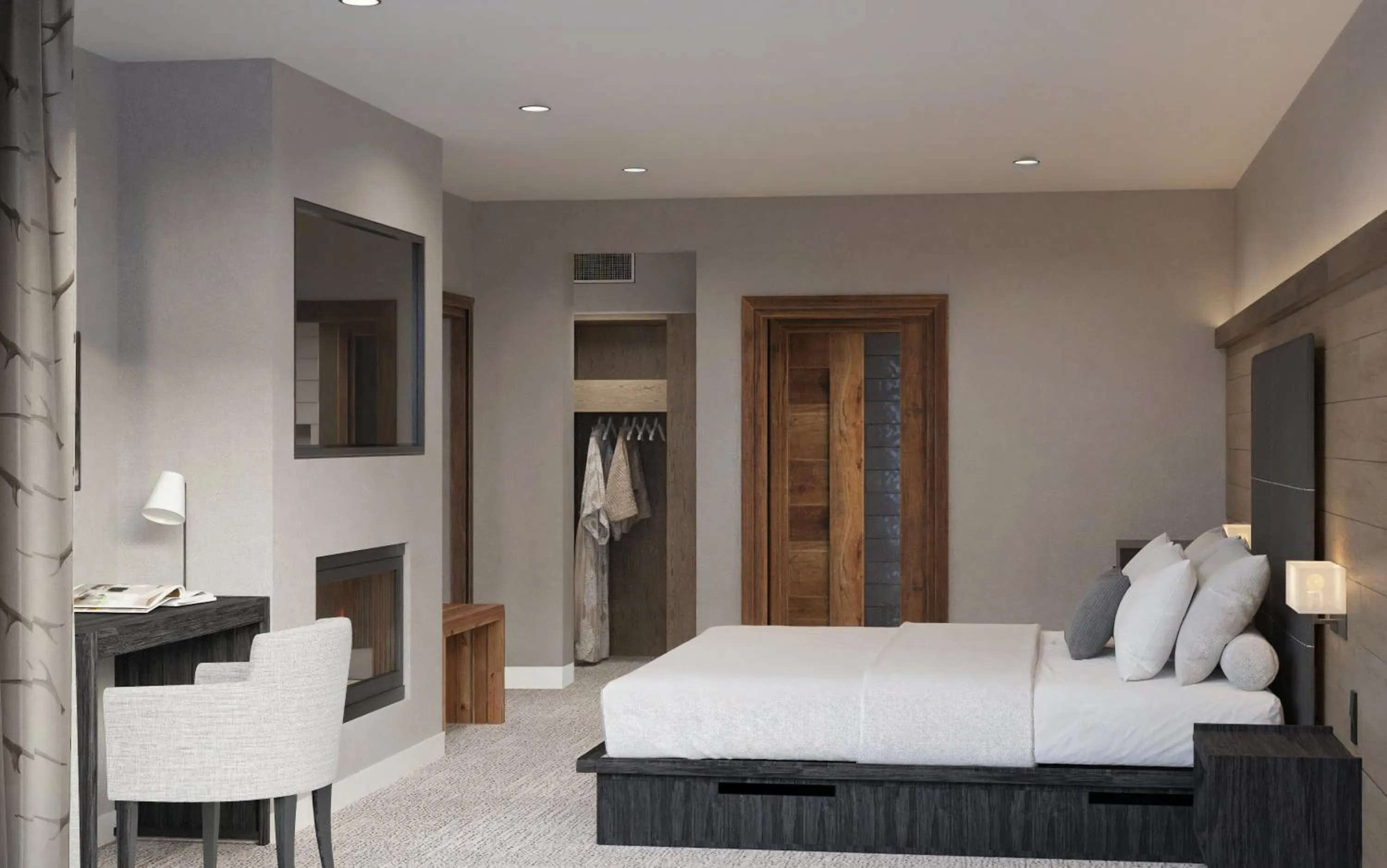 Bed in Hotel Jackson