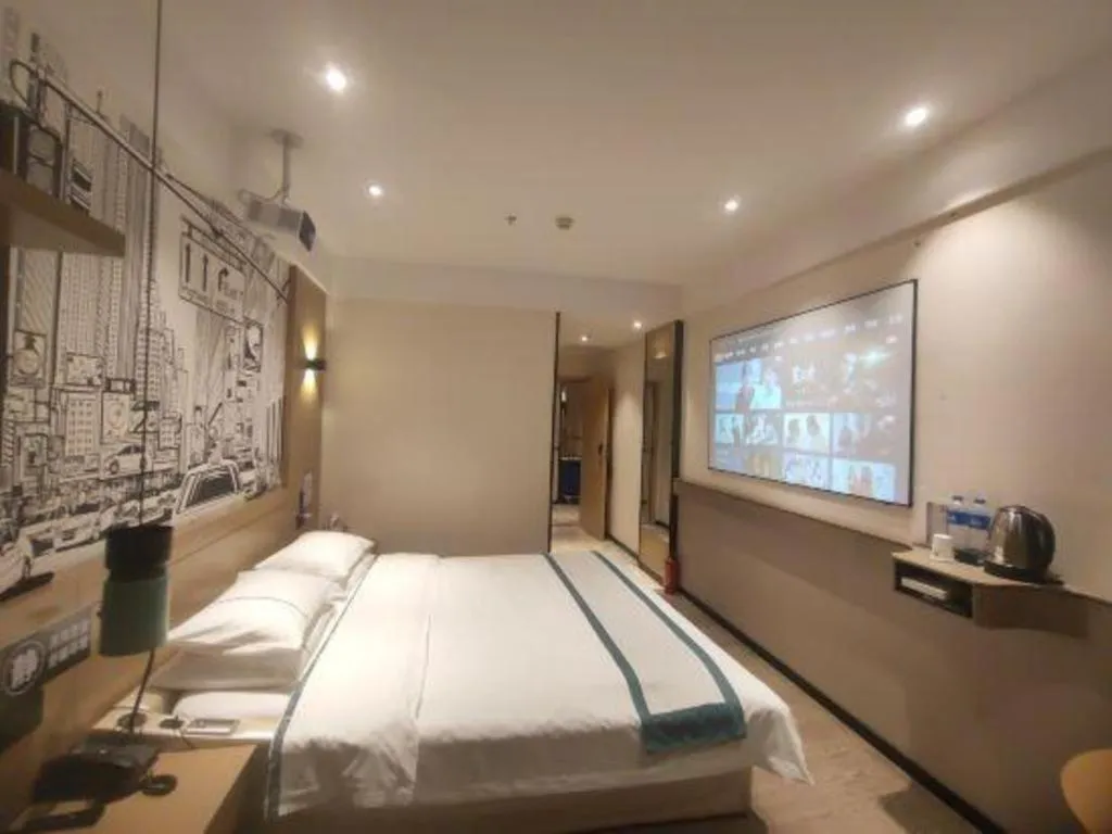 Bed in City Comfort Inn Guangzhou Shisanhang Shachong Metro Station