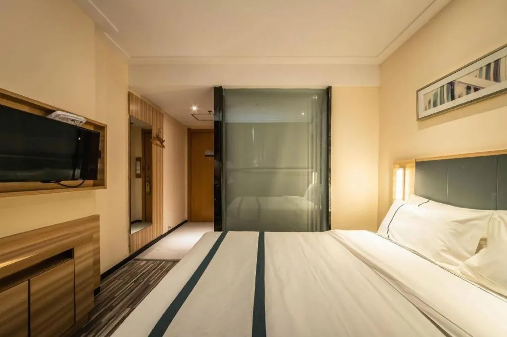 Bed in City Comfort Inn Zhengzhou Railway Station Erqi Square