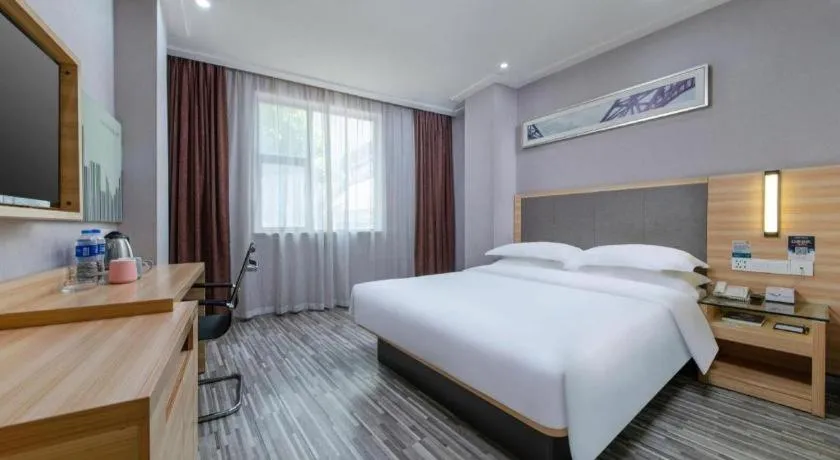 Bed in City Comfort Inn Zhengzhou Railway Station Erqi Square