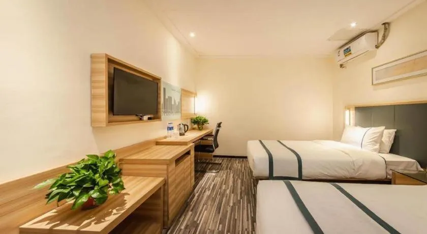 Bed in City Comfort Inn Zhengzhou Railway Station Erqi Square