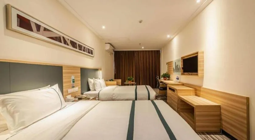 Bed in City Comfort Inn Zhengzhou Railway Station Erqi Square