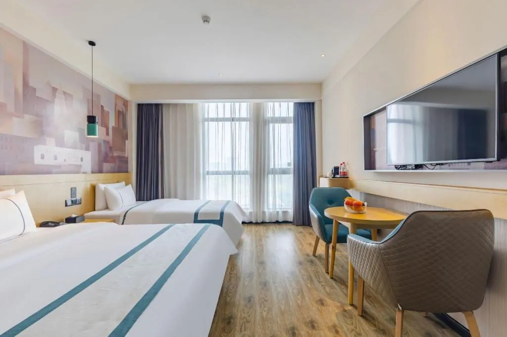Bed in City Comfort Inn Hefei Wulimiao Feihe Road