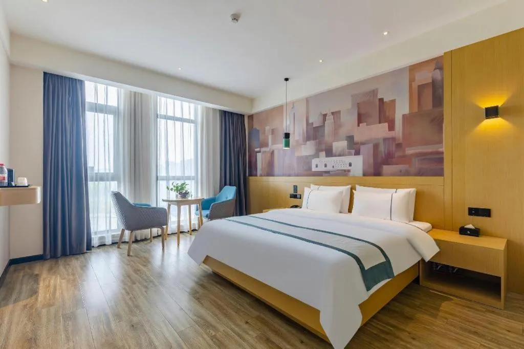 Bed in City Comfort Inn Hefei Wulimiao Feihe Road