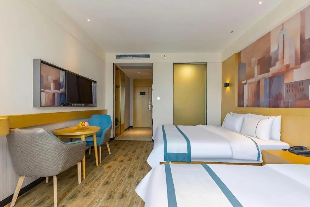 Bed in City Comfort Inn Hefei Wulimiao Feihe Road