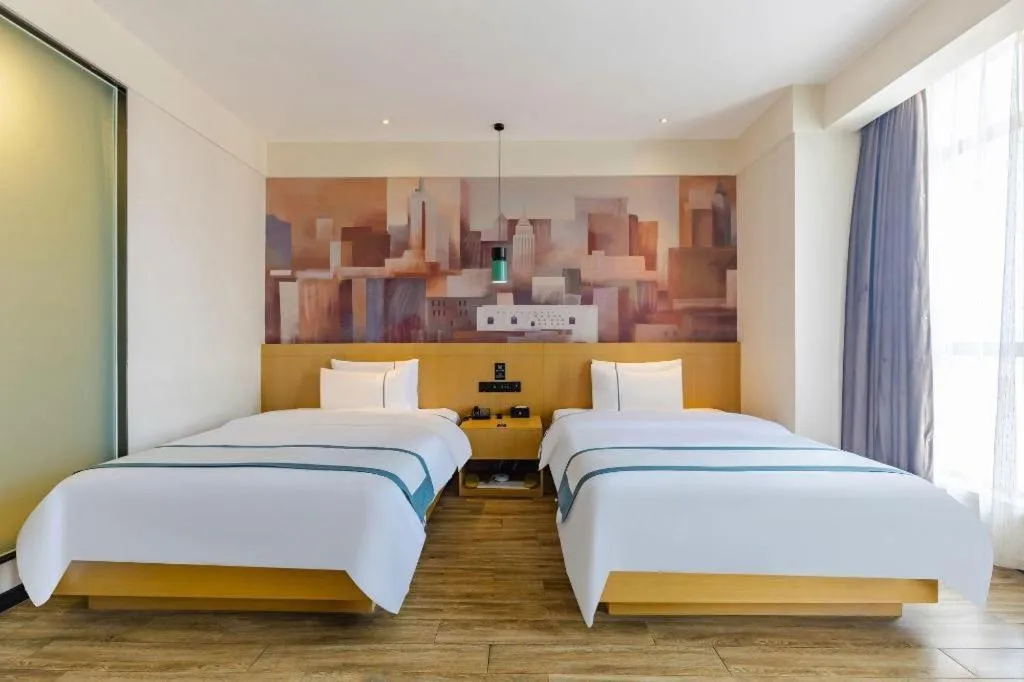 Bed in City Comfort Inn Hefei Wulimiao Feihe Road