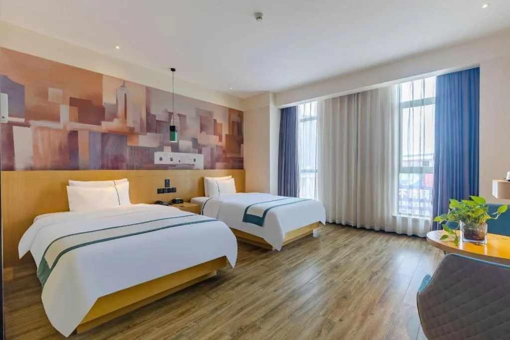 Bed in City Comfort Inn Hefei Wulimiao Feihe Road