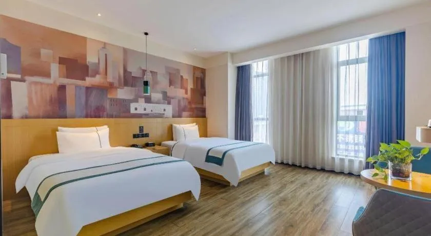 Bed in City Comfort Inn Hefei Wulimiao Feihe Road