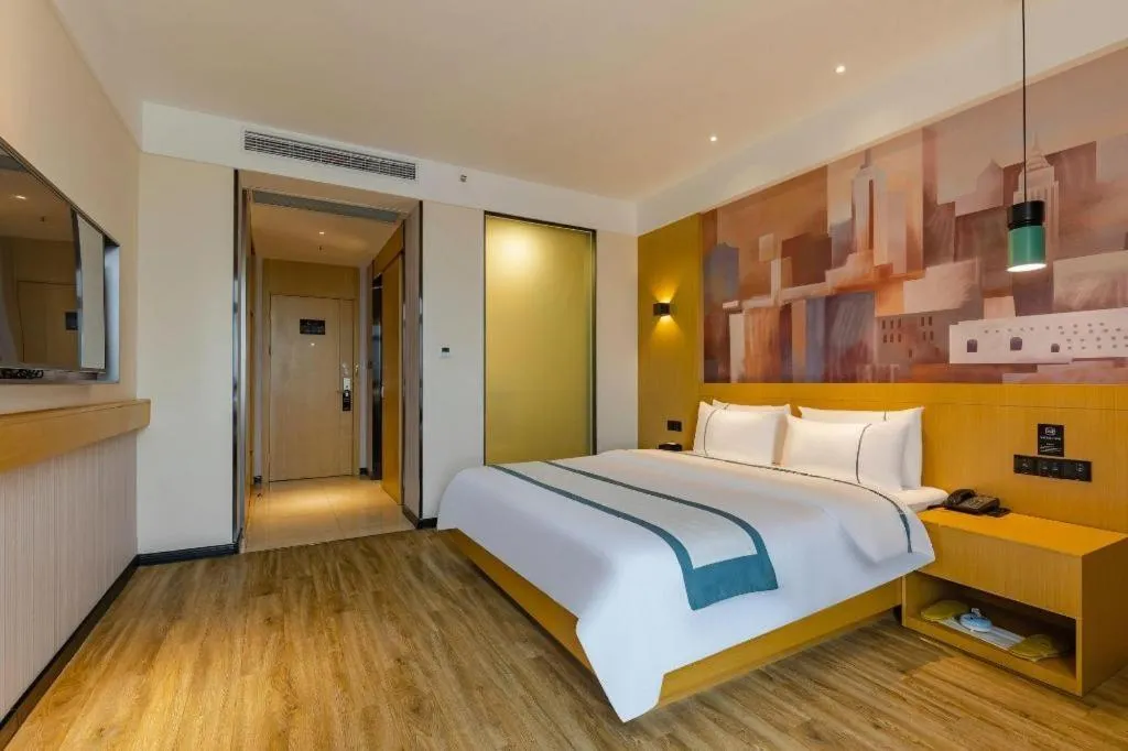 Bed in City Comfort Inn Hefei Wulimiao Feihe Road