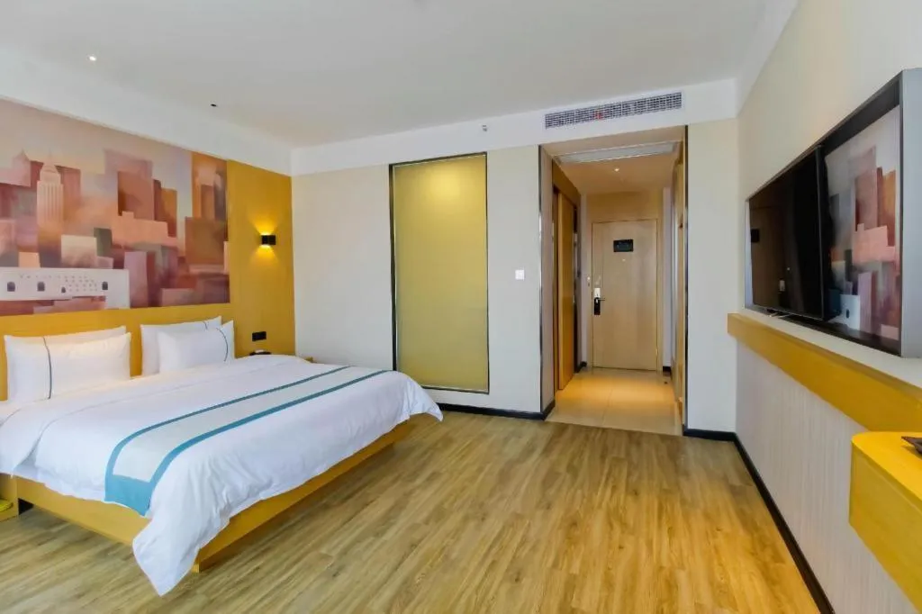 Bed in City Comfort Inn Hefei Wulimiao Feihe Road