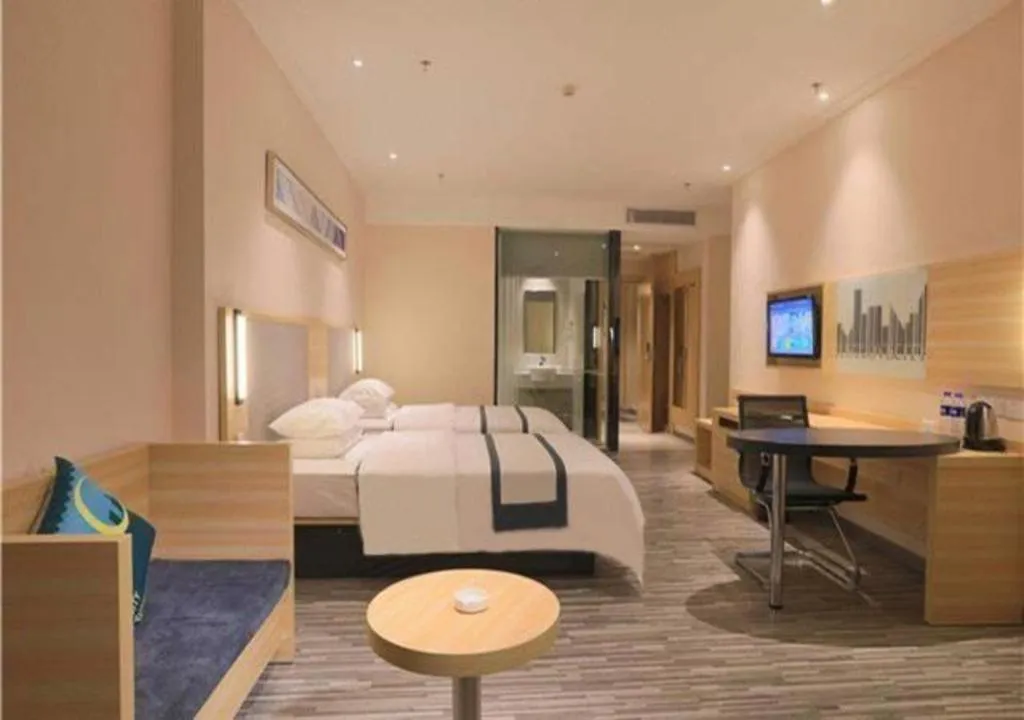 Bed in City Comfort Inn Zhongshan Nanqu Subdistrict Yong'an Square