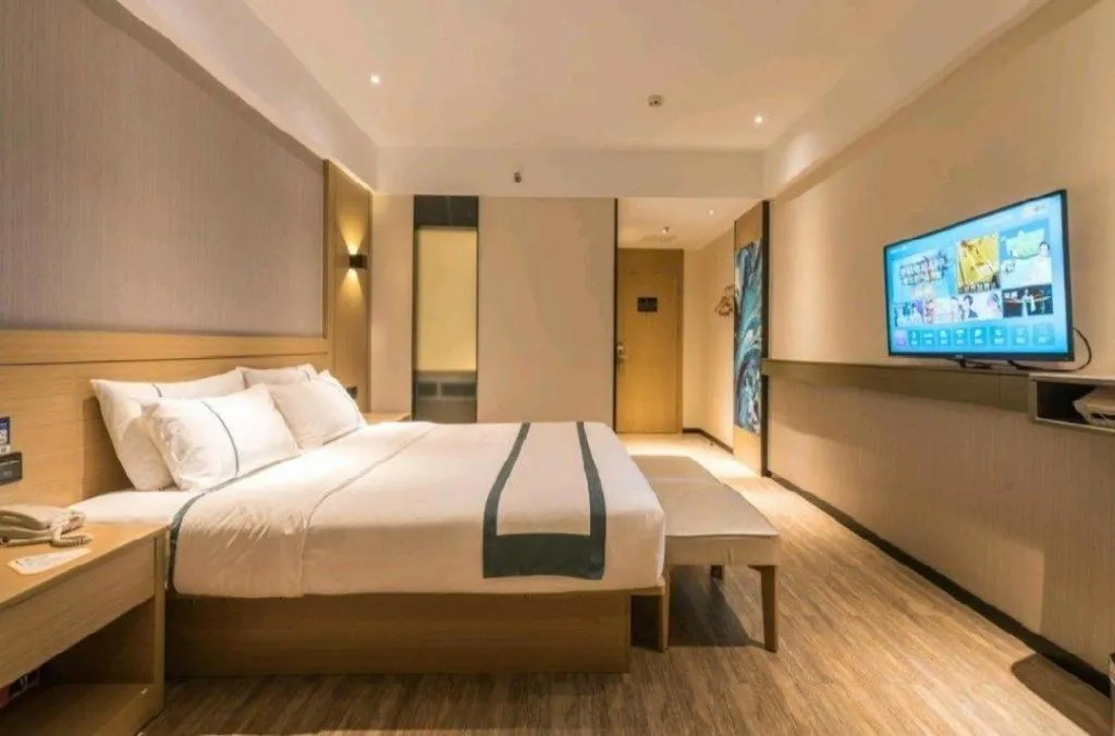 Bed in City Comfort Inn Haikou Zhongjie Road Walking Street