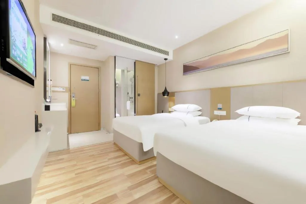 Bed in City Comfort Inn Wuhan Central China Normal University Dahuquan Metro Station