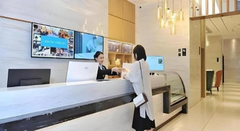 Bed in City Comfort Inn Chengdu Wenjiang University Town Fengxi River Metro Station