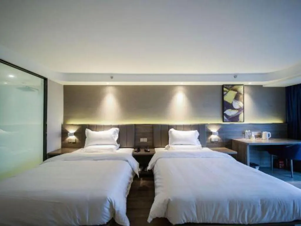 Bed in 7 Days Premium Hotel Chongqing Jiangbei International Airport Terminal 3