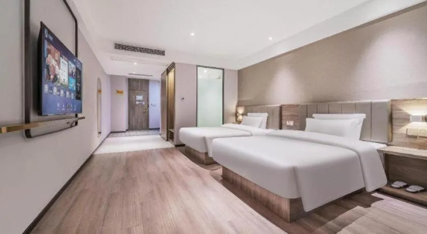 Bed in 7 Days Premium Hotel Chongqing Jiangbei International Airport Terminal 3