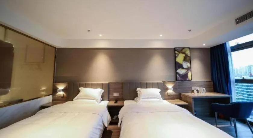 Bed in 7 Days Premium Hotel Chongqing Jiangbei International Airport Terminal 3