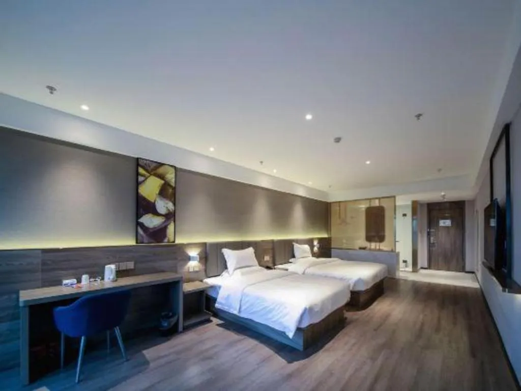 Bed in 7 Days Premium Hotel Chongqing Jiangbei International Airport Terminal 3
