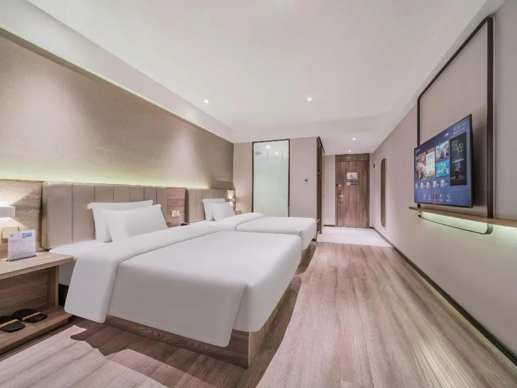 Bed in 7 Days Premium Hotel Chongqing Jiangbei International Airport Terminal 3
