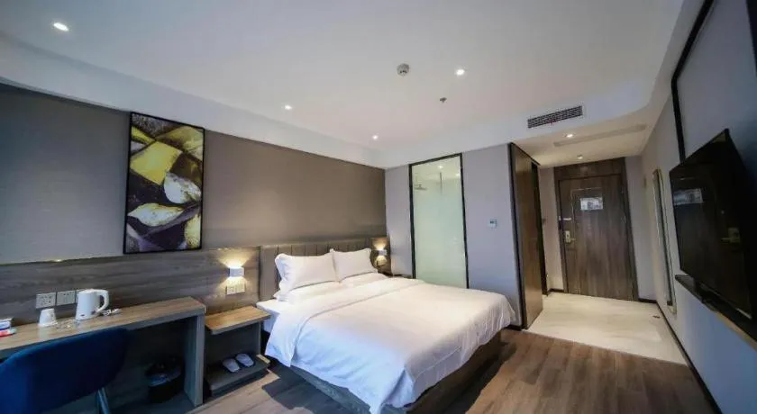 Bed in 7 Days Premium Hotel Chongqing Jiangbei International Airport Terminal 3