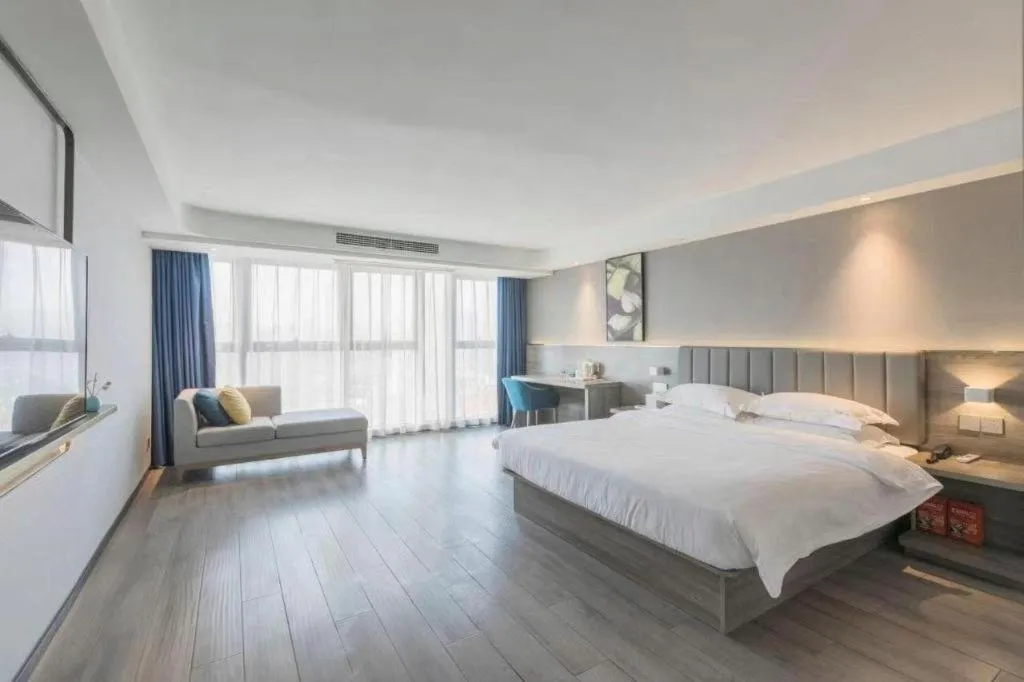 Bed in 7 Days Premium Hotel Chongqing Jiangbei International Airport Terminal 3