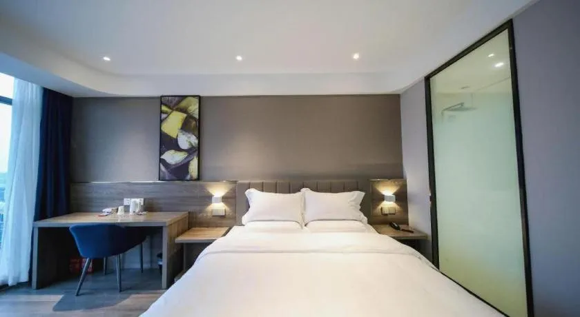 Bed in 7 Days Premium Hotel Chongqing Jiangbei International Airport Terminal 3