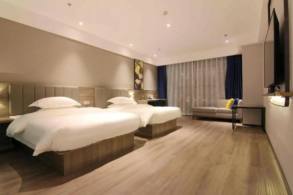 Bed in 7 Days Premium Hotel Chongqing Jiangbei International Airport Terminal 3