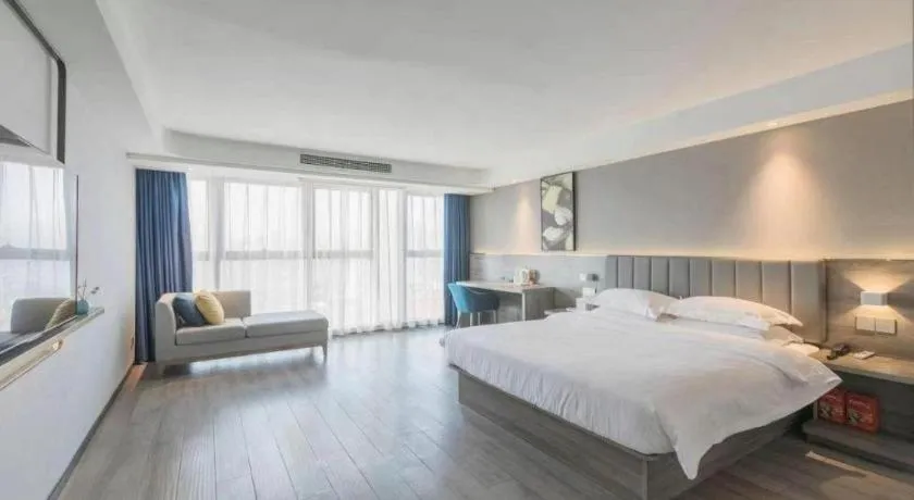 Bed in 7 Days Premium Hotel Chongqing Jiangbei International Airport Terminal 3