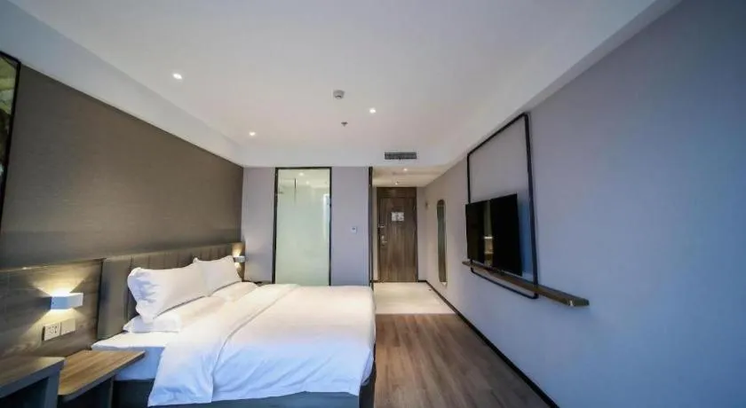 Bed in 7 Days Premium Hotel Chongqing Jiangbei International Airport Terminal 3