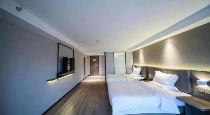 Bed in 7 Days Premium Hotel Chongqing Jiangbei International Airport Terminal 3