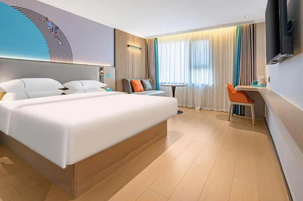 Bed in City Comfort Inn Kunming Xi'an Kang Road