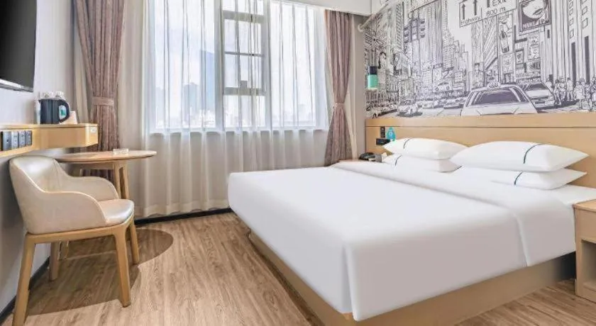 Bed in City Comfort Inn Kunming Xi'an Kang Road