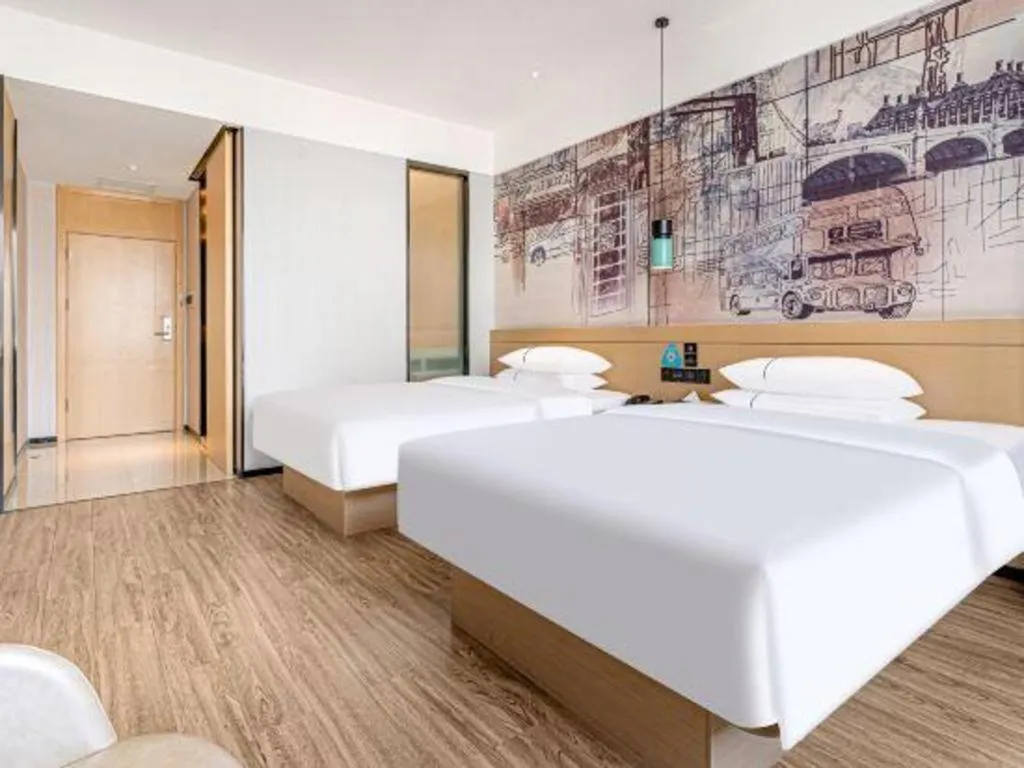 Bed in City Comfort Inn Kunming Xi'an Kang Road