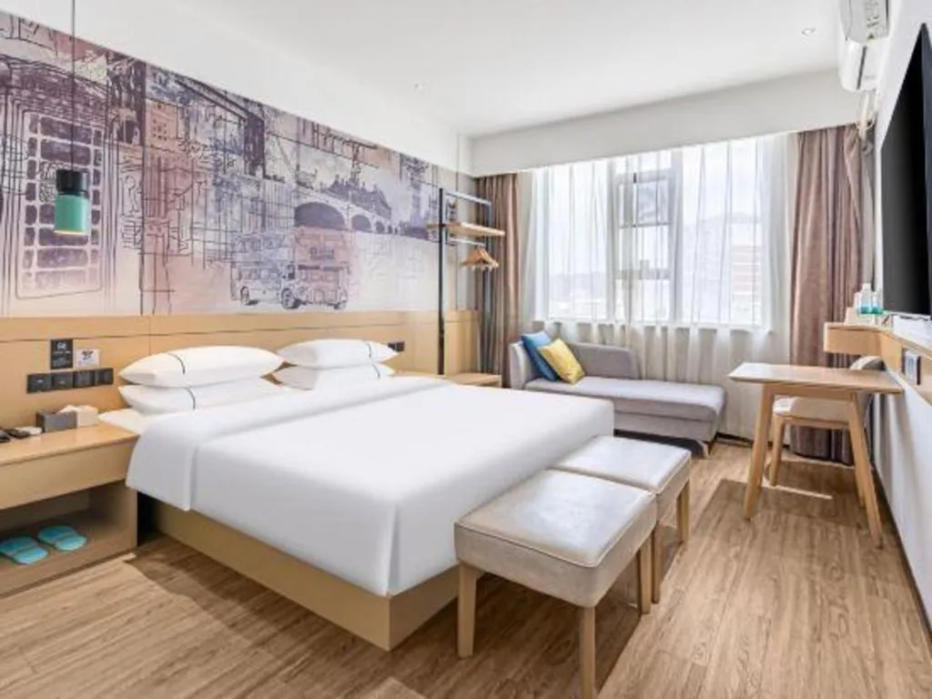 Bed in City Comfort Inn Kunming Xi'an Kang Road