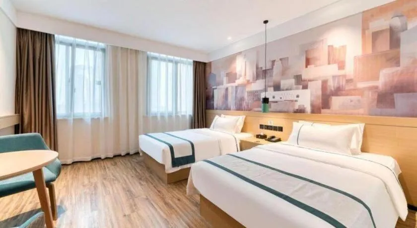 Bed in City Comfort Inn Kunming Xi'an Kang Road