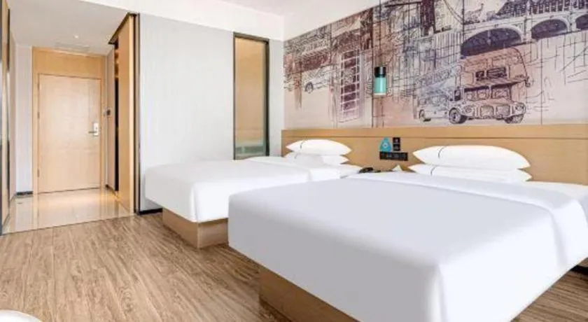 Bed in City Comfort Inn Kunming Xi'an Kang Road