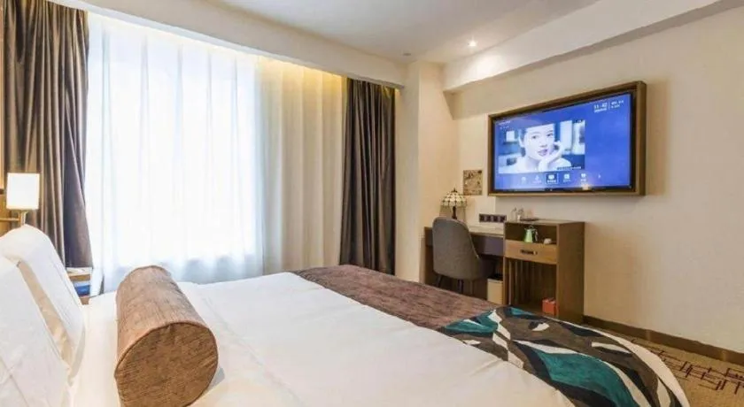 Bed in James Joyce Coffetel Zhengzhou Beilong Wetland Park