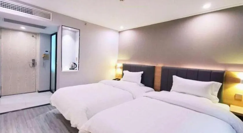 Bed in 7 Days Premium Hotel Hangzhou West lake Hubin