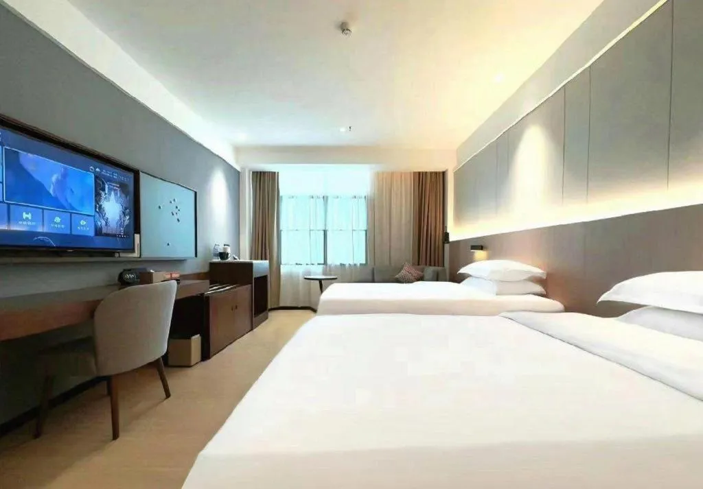 Bed in Campanile Hotel Shenzhen Bay Convention and Exhibition Center