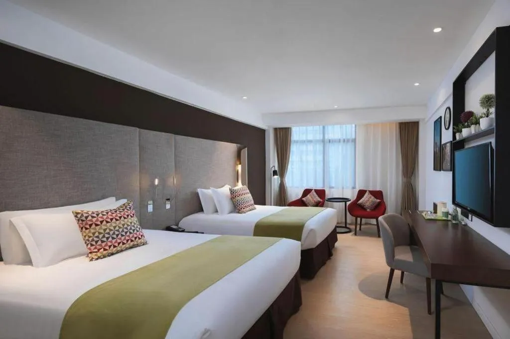 Bed in Campanile Hotel Shenzhen Bay Convention and Exhibition Center