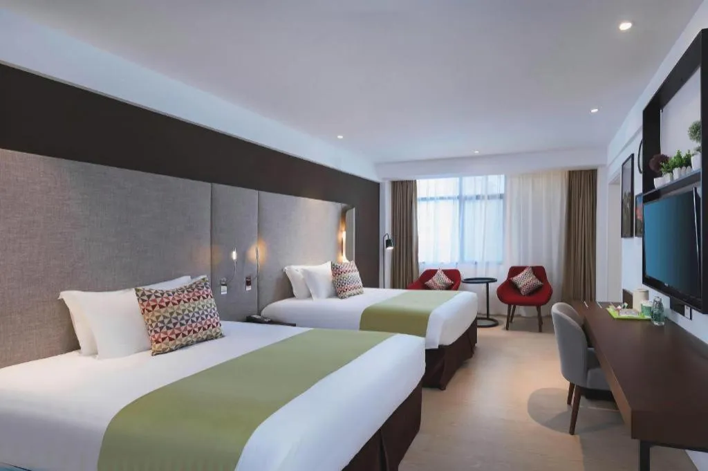 Bed in Campanile Hotel Shenzhen Bay Convention and Exhibition Center