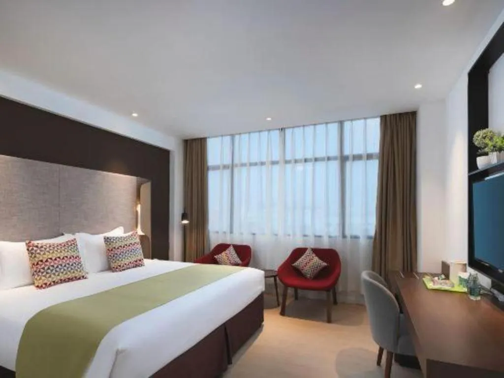 Bed in Campanile Hotel Shenzhen Bay Convention and Exhibition Center