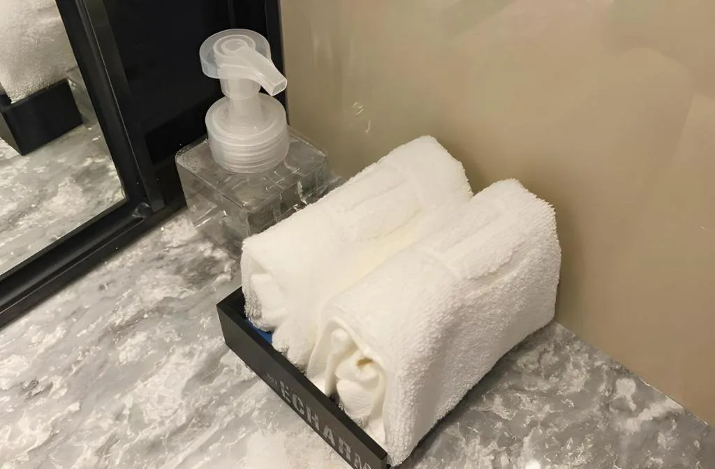 Bed in Echarm Hotel Shenzhen World Exhibition and Convention Center